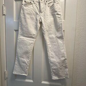 Lucky Brand Women's White Ankle Jeans